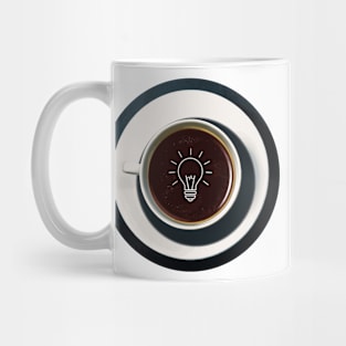 Coffee lights up my idea - I love Coffee Mug